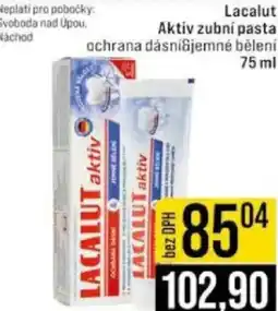 Jip Lacalut Aktiv zubní pasta nabídka