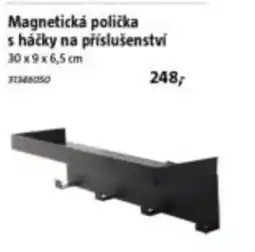 Bauhaus Magnetická polička s háčky na příslušenství nabídka