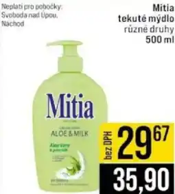 Jip Mitia tekuté mýdlo nabídka