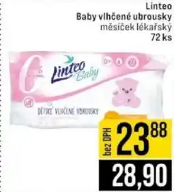 Jip Linteo Baby vlhčené ubrousky měsíček lékařský nabídka