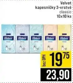 Jip Velvet kapesničky 3-vrstvé classic nabídka