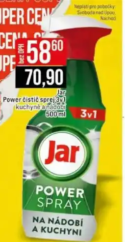 Jip Jar Power čistič sprej 3v1 kuchyně a nádobí nabídka