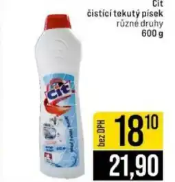 Jip Cit čistící tekutý písek nabídka