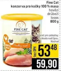Jip Fine Cat konzerva pro kočky 100% masa nabídka