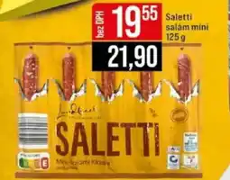 Jip Saletti salám mini nabídka