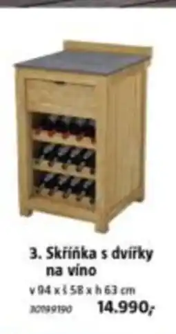 Bauhaus Skříňka s dvířky na víno nabídka