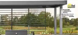 Bauhaus Pergola BBQ s nastavitelnou střechou nabídka