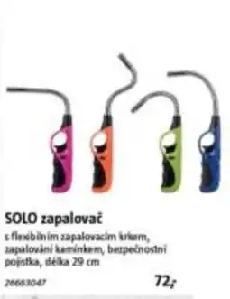 Bauhaus SOLO zapalovač nabídka