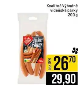 Jip Vídeňské párky* • nabídka