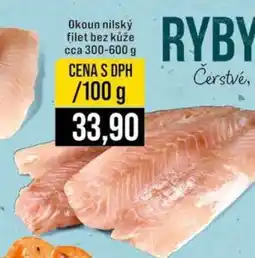 Jip Okoun nilský filet bez kůže cca 300-600 g nabídka