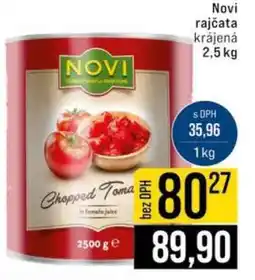 Jip Novi rajčata krájená 2,5 kg nabídka