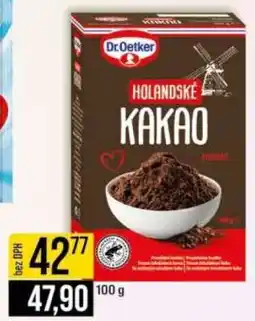 Jip Dr. Oetker Holandské kakao nabídka