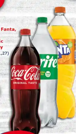 ESO MARKET Coca-Cola, Fanta, Sprite, Kinley Tonic nabídka