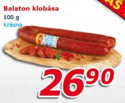 ESO MARKET Balaton klobása nabídka