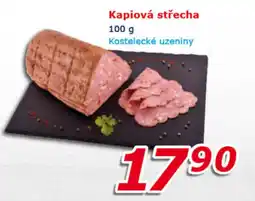 ESO MARKET Kapiová střecha Kostelecké uzeniny nabídka