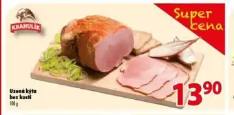 Uzená kýta bey kostí 100g