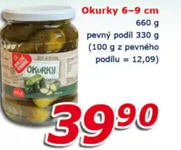 ESO MARKET Okurky 6-9 cm nabídka