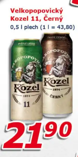 ESO MARKET Velkopopovický Kozel 11, Černý nabídka