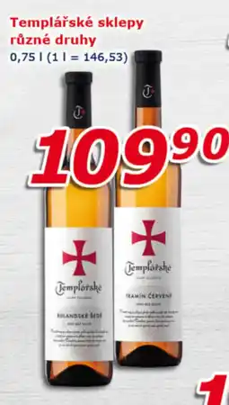 ESO MARKET Templářské sklepy nabídka