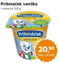 Můjobchod Pribináček vanilka nabídka