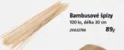 Bauhaus Bambusové špízy nabídka