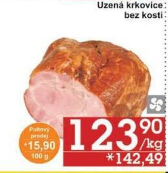 Jip Uzená krkovice bez kosti 1kg nabídka