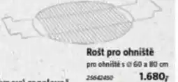 Bauhaus Rošt pro ohniště nabídka