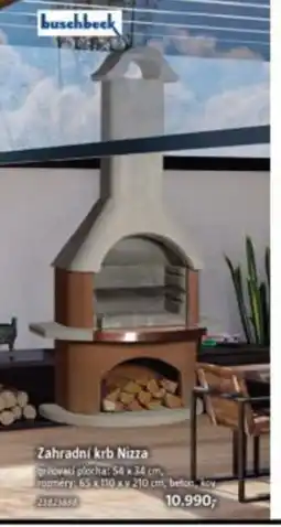 Bauhaus Zahradní krb Nizza nabídka