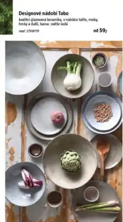 Bauhaus Designové nádobí Tabo nabídka