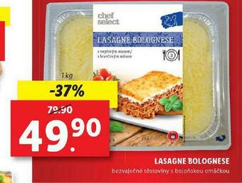 Lidl Lasagne bolognese nabídka