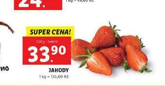 Lidl Jahody nabídka