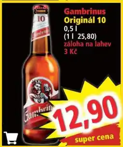 Norma Gambrinus Originál 10 nabídka