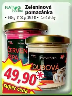 Norma Zeleninová pomazánka nabídka