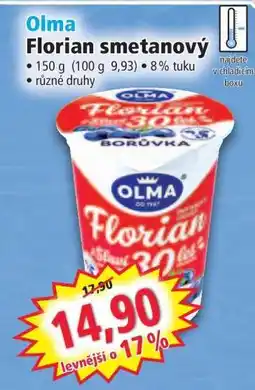 Norma Olma Florian smetanový nabídka