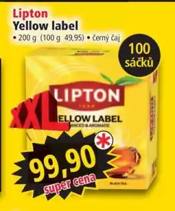 Norma Lipton Yellow Label nabídka