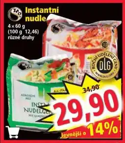 Norma INSTANTNÍ NUDLE nabídka