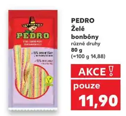 Kaufland PEDRO Želé bonbóny nabídka