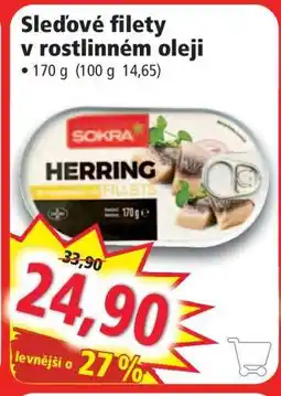 Norma Sledové filety v rostlinném oleji nabídka