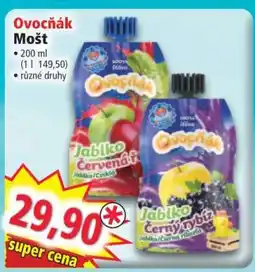 Norma Ovocňák Mošt nabídka