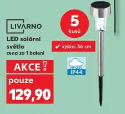 Kaufland LIVARNO LED solární světlo nabídka