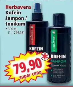 Norma Herbavera Kofein šampon / tonikum nabídka