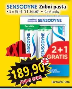 Norma Sensodyne zubní pasta nabídka