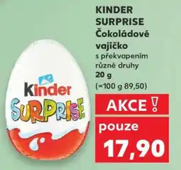 Kaufland KINDER SURPRISE Čokoládové vajíčko nabídka