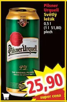 Norma Pilsner Urquell světlý ležák nabídka