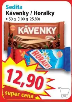Norma Sedita Kávenky / Horalky nabídka