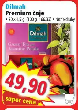 Norma Dilmah Premium čaje nabídka