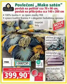 Norma Povlečení Mako satén nabídka