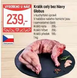 Globus Králík celý bez hlavy nabídka