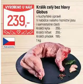 Globus Králík celý bez hlavy nabídka