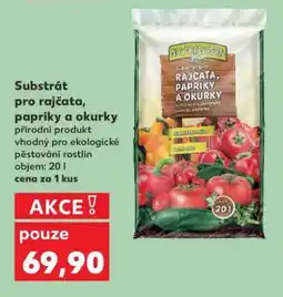 Kaufland SUBSTRÁT PRO RAJČATA, PAPRIKY A OKURKY nabídka